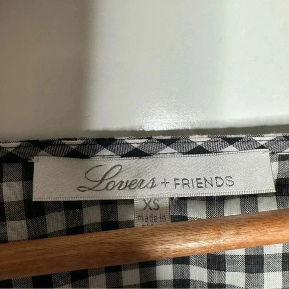 Lovers + Friends Gabriel Ruched Sleeve Wrap Mini Dress Size XS - Picture 8 of 10